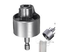 Integrated Pipe Tap | Thread Cutting Tool for PVC Pipes for DIY Repair - Thread Cutting Set for Repair of Sanitary Installations in the Home for