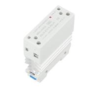 Integrated rail solid state relay 40A DC 31 * 82 * 86mm Plastic Aluminum Integrated Rail Feature Solid-state relay heat dissipation in the off state