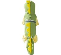 Integrated raincoats for dogs that prevent rainwater from seeping in, with built-in traction buckles, night reflective strips, and elastic windproof cuffs (blue, S)