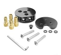 Integrated Return Dual Port Fuel Tank, Replacement Compatible With FASS And Airdog Pumps, Metal Construction For Optimal Performance