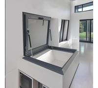 Integrated Roof Window - Ventilated Design for Terrace & Solarium Built-In Installation Ideal for Open Spaces Effective Protection & ty Solutions