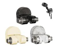 Integrated Suction Cup Shower Rack Wall Mounted Non Perforated Shower Fixture, Showers Racks & ShowerHead Holders, Universal No Drill Adjustable Showers Rack Suction Cup (Mix,3pcs)