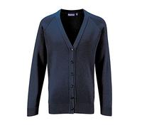 Integriti Schoolwear Boys School Knitted Cardigan Uniform Age 3 4 5 6 7 8 9 10 11 12 13 14 15 16 + Adult Sizes Navy Blue