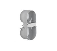 Integro Flow Flush Mount Box Double Grey 109x49x37mm 9191501