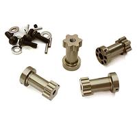 Integy RC Model 12mm Hex Extended Wheel (4) Hub 25mm Thick Designed for Most TRX 1/10