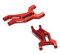 Integy RC Model CNC-Machined Aluminum Front Suspension Arms Designed for Traxxas 1/10 Slash 2WD