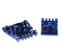 Integy RC Model CNC Machined Skid Plate Set Designed for HPI 1/10 Blitz Short Course Truck
