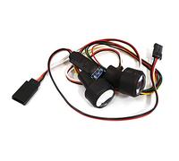 Integy RC Model Dual Color 4 LED Front Headlight for 1/10 Scale Crawler (5 Modes-Ch3 Control)
