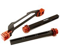 Integy RC Model Extended Front Body Mount & Post Set Designed for Traxxas 1/10 Slash 2WD