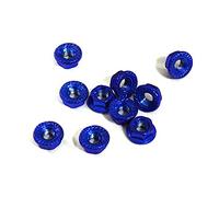 Integy RC Model Precision-Crafted V2 Color Flanged Serrated Wheel Nut (10) 4mm Size R/C Model