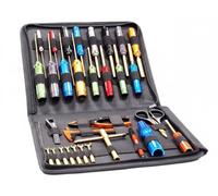 Integy RC Model Precision Titanium Nitride Complete 31pcs Racing Tool Set w/Pro Carrying Bag