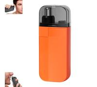 Inteigrity Portable Nose Hair Trimmer, Inteigrity Electric USB Rechargeable Portable Nose Hair Trimmer, Painless & Precision Noses Ear Trimmers for Men and Women (Orange-1PC)