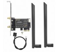 Intel AX200 WiFi 6 Card Dual Band Bluetooth 5.1 PCIe Wireless Adapter with Antenna for Windows 10