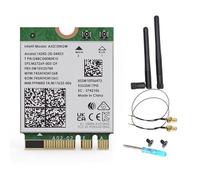 Intel AX210 WiFi 6E Wireless Card, M.2 NGFF, Bluetooth 5.3, 5400Mbps Tri-Band 2.4/5/6GHz, Windows 10/11 64-bit