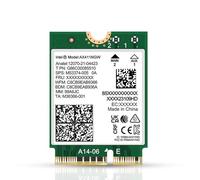Intel AX411 Double Connect WiFi 6E (Gig+) CNVio2 Tri Band 2.4/5/6GHz Wireless Adapter AX411NGW 802.11ax 2.4Gbps Bluetooth 5.3 No vPro