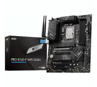 Intel Core i5 14400F 10 Core 4.7GHz, MSI PRO B760-P WIFI DDR4 ATX Motherboard - LGA 1700 CPU Bundle