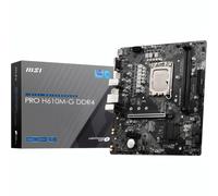 Intel Core i5 14400F 10 Core 4.7GHz, MSI PRO H610M-G DDR4 Micro ATX Motherboard - LGA 1700 CPU Bundle