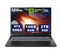 Intel Core Ultra 9 275HX AI Gaming Laptop GeForce RTX5060 16GB DDR5 2TB SSD | Intel AI Boost, 24 Cores 5.4GHz CPU, 8GB GDDR7 GPU, 5600MHz RAM, PCIe 4.0 SSD, 16" 2.5K 300Hz UHD Display, Wi-Fi 7, Win11 Pro