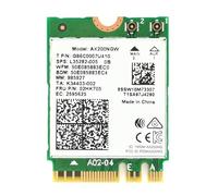 Intel Dual Band Wireless AX200NGW - WiFi 6 AX200 WiFi Adapter - 2.4GHz 574Mbps/5GHz 2.4Gbps - 802.11AX Network Card - Bluetooth5.0 Wireless Network Adapter For Windows 10 64Bit/Google Chrome OS/Linux