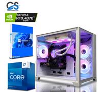 (Intel i7 14700KF, RTX 4060 (8GB)) Fast Gaming PC i7 14700KF 32GB DDR5 RTX 4070 Ti