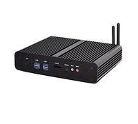 Intel i7-4500U Fanless Silent Mini Desktop PC Windows 10 PRO 16GB RAM 512GB SSD 2*HDMI 2*LAN WIFI Bluetooth SATA