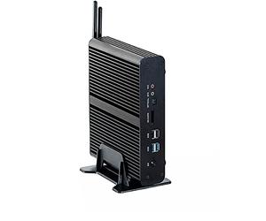 Intel i7-6567U Fanless Silent Mini Desktop PC Linux Ubuntu 20.04 16GB RAM 512GB NVMe SSD 4K HDMI DP Dual-LAN WIFI Bluetooth SATA