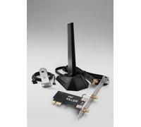 Intel Killer AX1675 IEEE 802.11ax Bluetooth 5.3 Tri Band Wi-Fi/Bluetooth Combo Adapter for Desktop Computer
