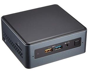 Intel Next Unit of Computing Kit NUC7PJYH - Barebone - mini PC - 1 x Pentium Silver J5005 / 1.5 GHz - RAM 0 GB - UHD Graphics 605 - GigE - WLAN: 802.11a/b/g/n/ac, Bluetooth 5.0 - vPro