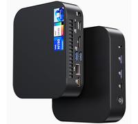 Intel NUC 14 Essential for ASUS NUC Mini PC, 16GB RAM 512GB SSD, N150, Windows 11 Pro, 2.5G LAN, Support for 3×4K, Wi-Fi 6E (Gig+), BT 5.3, VESA/Home/Business Mini Desktop Computer (NUC14MNK)