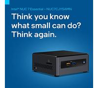 Intel NUC 7 Essential Desktop Computer Celeron J4005 Dual-core (2 Core) 2 GHz - 4 GB RAM DDR4 SDRAM - 32 GB Flash Memory Capacity - Mini PC