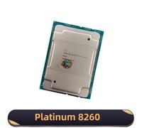 Intel Xeon Platinum8260 SRF9H CPU 2.4GHz 24C/48T 35.75MB Cache 165W TDP LGA3647 Platinum 8260
