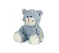 Intelex Microwavable Cozy Plush Blue Cat Heatable Bedtime Teddy