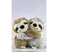 Warmies Warm Hugs Sloth Heat Pad, Microwavable Plushie, Lightly Scented with French Lavender, Heatable Cuddly Sloth for Anxiety and Pain Relief