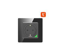 Smart WiFi Wall Socket Avatto N-WOT10-EU-B TUYA (black)