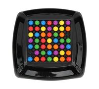 Intellectual Chessboard,Dual Duel Strategy Board Games Chess Board with 48 Rainbow Ball, Fun Table Top Strategy Game for Kids Adults