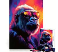 Intellectual Primate Jigsaw 1000 Pieces for Adults Calm Daily True Detail Joyful Challenge Perfect Art (38x52cm)