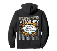 Intellectual Property Attorney - Funny Hero Job Pullover Hoodie