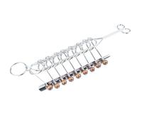 Intellectual Solution Ring Buckle 9 Linked Rings Puzzle Unlock Traditional Entertainment Anti-stress Reliever Toys Second Order