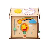 Intelligence Box 3D Wooden Puzzles,Mechanical Gear Model to Build,Self Assembly Educational Toys,Gifts for Teens and Adults