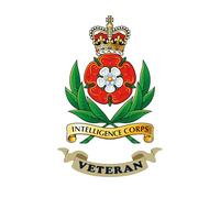 Intelligence Corps INT (VET2) Waterproof Vinyl Stickers Decal Army Veteran Squaddie (150mm)