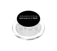 Intelligence is Artificial, Ignorance is Real PopSockets PopGrip for MagSafe