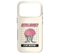 Intelligence Is Not Artificial (Anti Ai Statement) Case for iPhone 17 Pro