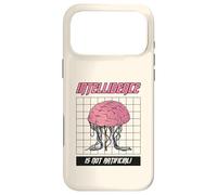 Intelligence Is Not Artificial (Anti Ai Statement) Case for iPhone 17 Pro Max