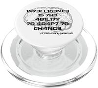 Intelligence Is the Ability to Adapt to Change PopSockets PopGrip for MagSafe