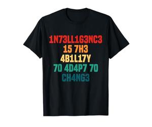 Intelligence Is The Ability To Adapt To Change Retro T-Shirt