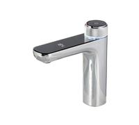 Intelligence Temperature Digital Display Faucet, Bathroom LED Solid Brass Faucets Cold&Hot Water Mixer Tap(Chrome)