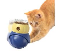 Intelligence Toy for Cats, Interactive Feeder, Adjustable Treat Dispenser for Home Cats, Pet Feeder for Cats, IQ Training for Mental Stimulation Against Boredom (S