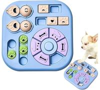 Intelligence Toy for Dogs, Interactive Slow Down Eating Dog Toy, Funny Food & Thinking Game, Dog Toy Intelligence for Puppies and Medium Small Dogs for Spiritual (Blue)