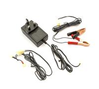 Intelligent 12v 1 Amp Motorcycle Lead Acid Battery Charger Set Automatic Smart Optimiser UK Plug