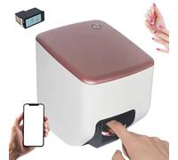 Intelligent 3D Nail Painting Machine, Portable Digital Mobile Nail Printer, WiFi Connection Control, Nails Art Printer Machine, 10 Seconds High Definition Painting, for Home, Beauty Salon